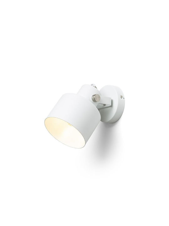 Rendl Light Studio Celeia Μονό Σποτ με Ντουί E27 σε Λευκό Χρώμα