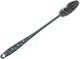 ikonka Plastic Cleaning Brush with Handle Black