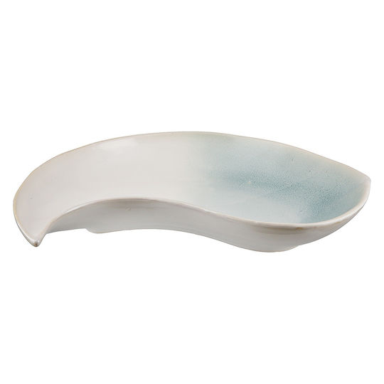 ArteLibre Bol Decorativ Ceramică Alb 32x24x11cm 1buc