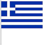 Πλαστικό Flag of Griechenland with Stake