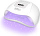 SUN ONE UV Sunx Plus Φουρνάκι Νυχιών UV / LED 120W Λευκό