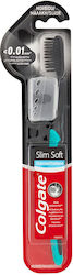 Colgate Slim Manual Toothbrush Soft Gray 1pcs