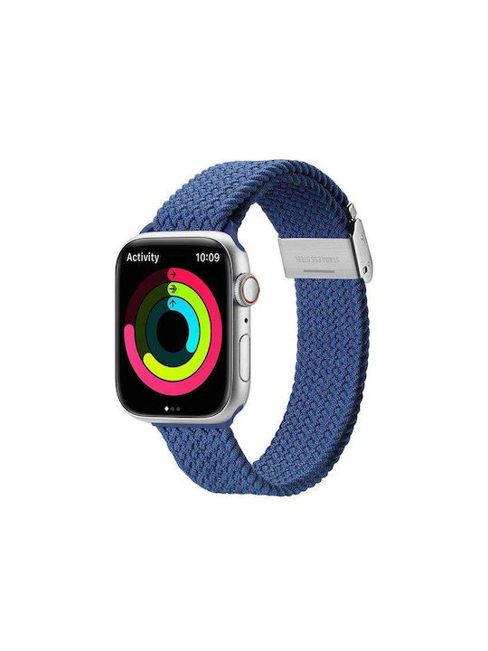 Dux Ducis Mixture Λουράκι Υφασμάτινο Μπλε (Apple Watch 38/40/41mm)