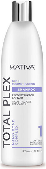 Kativa Total Plex Sampon de Par Reconstrucție/Hrană 355ml