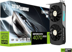 Zotac GeForce RTX 4070 Super 12GB GDDR6X Twin Edge OC Placă Grafică