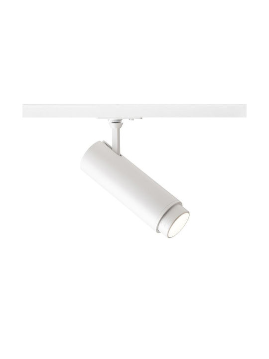 Rendl Light Studio Μονό LED Θερμό Λευκό Σποτ σε Λευκό Χρώμα