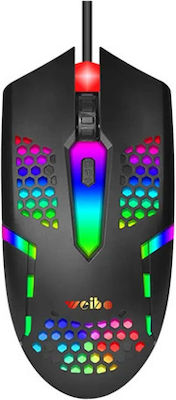 Weibo M-37 RGB Gaming Mouse Black