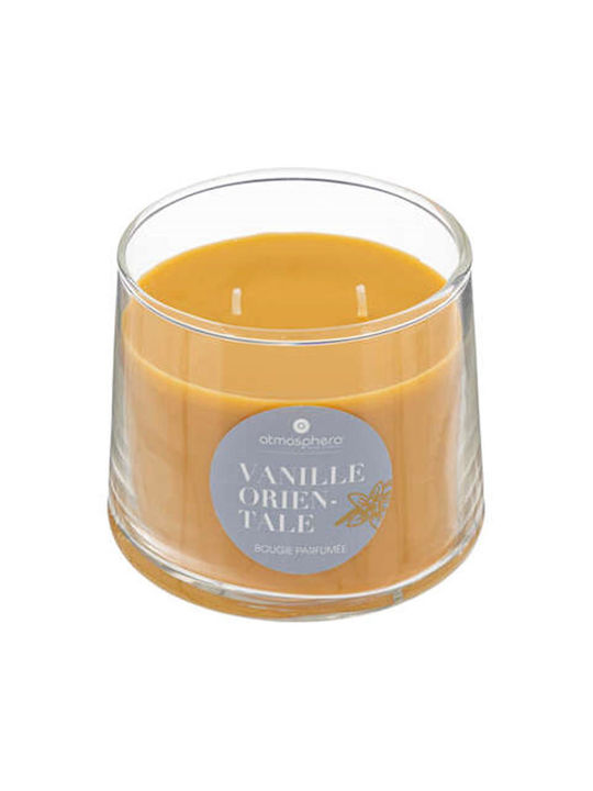 Atmosphera Scented Candle Jar with Scent Vanila Yellow 300gr 1pcs