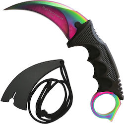 CS GO Karambit Multicolour with Sheath CS GO Karambit Multicolour with Sheath
