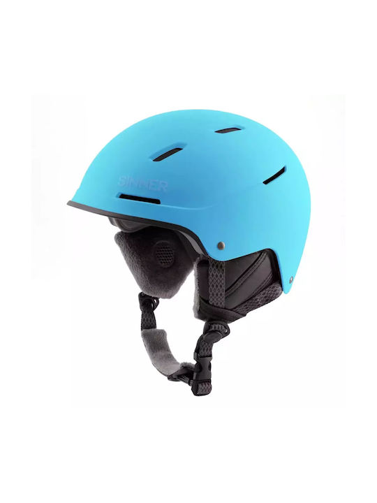 Sinner Whistler Helmet for Ski & Snowboard Matte Sky Blue