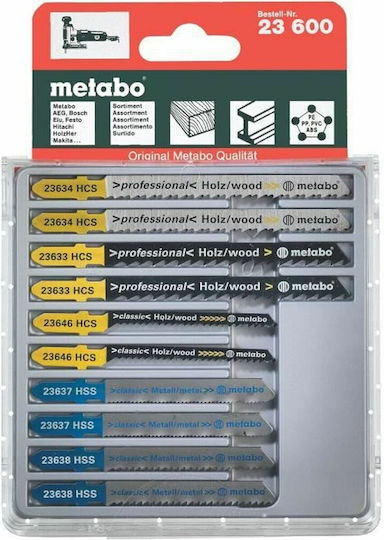Metabo 623600000 Ленти за джиг-резачки 10бр