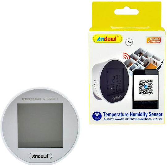 Andowl Q-WD50 Drahtlos Wetterstation Digital Tischplatte