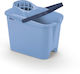 Rayen Mop Bucket with Squeezer Plastic Capacity...
