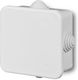 Eurolamp Surface Mounted Electrical Box IP55 in Gray Color
