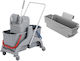 Delta Cleaning Janitor & Housekeeping Cart 2x25Es