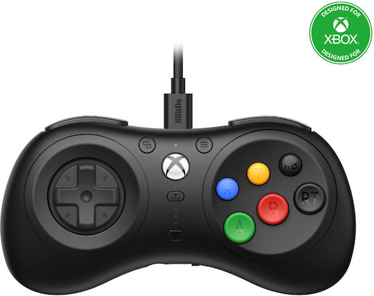 8Bitdo M30 Wired Gamepad Black