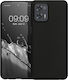 KWmobile Matte Back Cover Silicone 1.3mm Black (Moto G73)