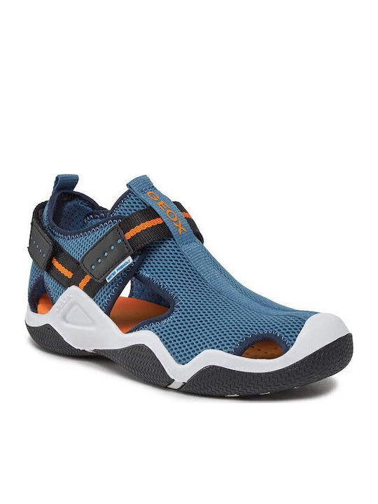 Geox Shoe Sandals Wader Blue