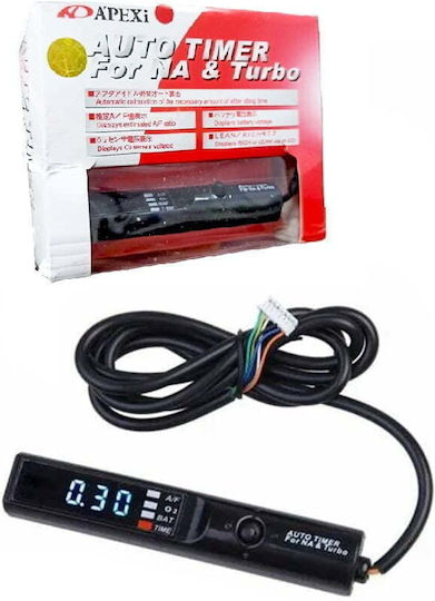 Apexi Ψηφιακό Όργανο Turbo Timer Αυτοκινήτου για τοποθέτηση στο Ταμπλό