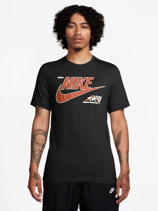 Nike Nsw Ανδρικό Αθλητικό T-shirt Κοντομάνικο Μαύρο