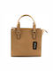 Eram Leder Damen Tasche Schulter Beige