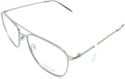Paul Frank Weiblich Metallisch Brillenrahmen Silber 8019 8080