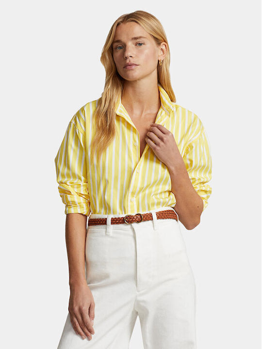 Ralph Lauren Women's Long Sleeve Shirt Yellow