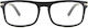 Daponte Wooden Prescription Eyeglass Frame Blue DAP013BS