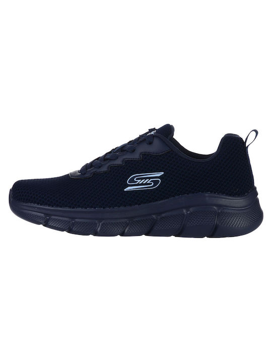 Skechers Bobs B Flex Chill Ανδρικά Sneakers Navy Μπλε