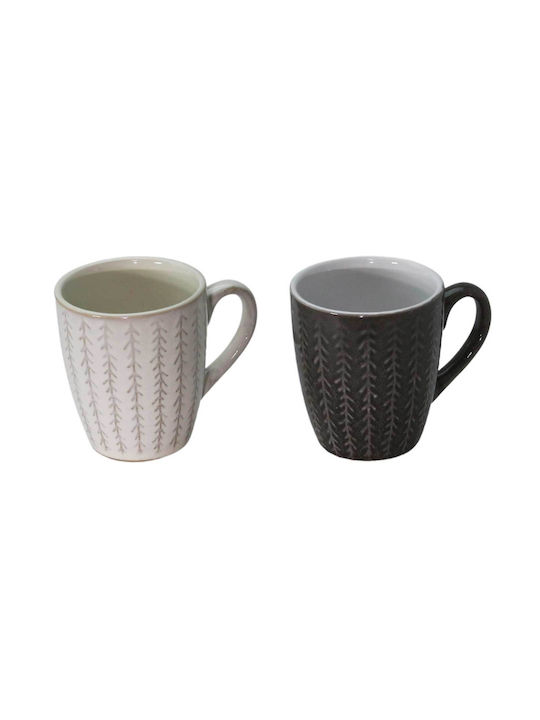 Viosarp Mug Ceramic Multicolored 2pcs