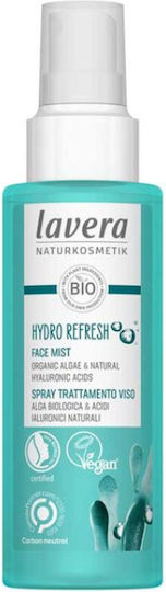 Lavera Hydro Refresh Face Mist Τόνωσης Προσώπου με Υαλουρονικό Οξύ 100ml