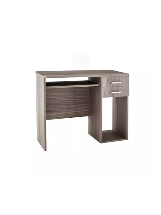 Kinderschreibtisch aus Melamin Gray 100x55x80cm