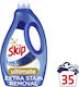 Skip Ultimate Extra Stain Removal Υγρό Απορρυπαντικό για Χρωματιστά Ρούχα 1.75lt (35 Μεζούρες)