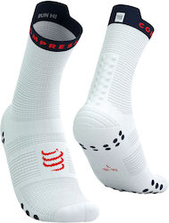 Compressport Pro Racing Socks V4.0 Running Κάλτσες Λευκές Compressport Pro Racing Socks V4.0 Running Κάλτσες Λευκές