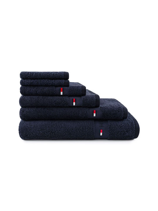 Tommy Hilfiger Bath Towel Legend 70x140cm. Navy Weight 540gr/m²