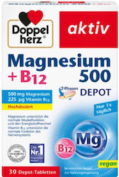 Doppelherz Magnesium & B12 500mg 30 file