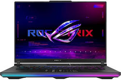 Asus ROG Strix SCAR 16 G634JZR-NM020X 16" QHD 240Hz (Ядро i9-14900HX/32ГБ/1000ГБ SSD + 1000ГБ SSD (твърдо състояние)/GeForce RTX 4080/W11 Pro) (Американска клавиатура)