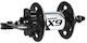 Sram Mtb X-9 6-bolt Vorderseite Fahrradnabe