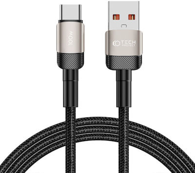 Tech-Protect Ultraboost Evo Titanium USB 2.0 Cable USB-C male - USB-A 100W 2m