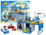 Plastic Building Blocks Police Station 92pcs