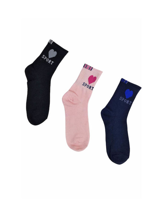 Sockstar Γυναικείες Κάλτσες Πολυχρωμο 3Pack