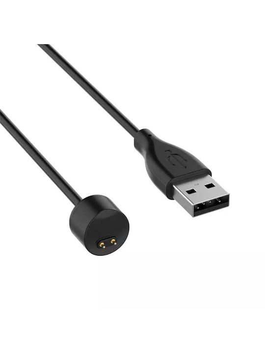 Кабел за зареждане Usb Зарядно за Mii Band, Smartband 5, Smartband 6, Smartband 7. Черен