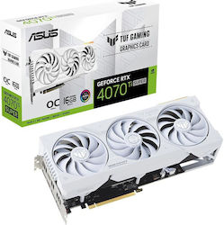 Asus GeForce RTX 4070 Ti Супер 16ГБ GDDR6X TUF Gaming White OC Edition Видеокарта