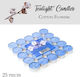 Tealights Aromatic in Blue Color 25pcs