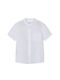 Mayoral Kids Linen Shirt White