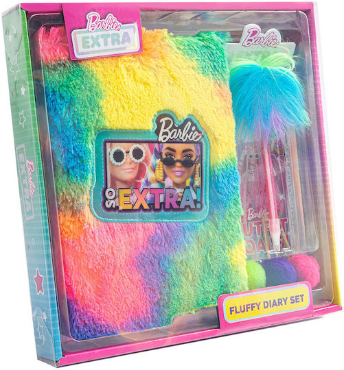 Mattel Barbie Παιδικό Σετ Γραφικής Ύλης με Στυλό