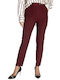 Cavalieri Women's Fabric Trousers Red