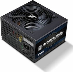 Zalman MegaMax ZM700TXII 800W Μαύρο Τροφοδοτικό Υπολογιστή Full Wired 80 Plus Standard