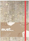 Must Team Set 6 Notebooks 96 Sheets with Elastic