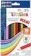 The Littlies Ξυλομπογιές Σετ 12 χρώματα (6 Συσκευασίες)